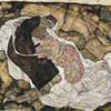 Egon Schiele, Tod und Mädchen (Mann und Mädchen), 1915 © Belvedere, Wien, Foto: Belvedere Wien