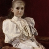 GUSTAV KLIMT, Seated Young Girl, c. 1894 © Leopold Museum, Vienna | Photo: Leopold Museum, Vienna