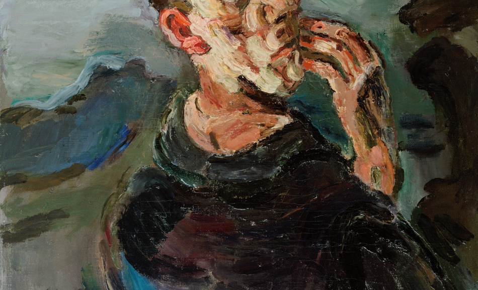 Oskar Kokoschka, Self-Portrait, One Hand touching the Face, 1918/19 © Fondation Oskar Kokoschka/Bildrecht Wien, 2021