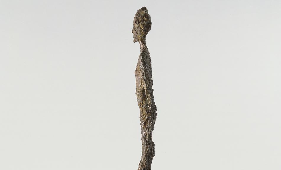 Alberto Giacometti, Schreitender Mann, 1947 © Alberto Giacometti-Stiftung, Kunsthaus Zürich, © Alberto Giacometti Estate/ADAGP, Paris/Bildrecht, Wien, 2014