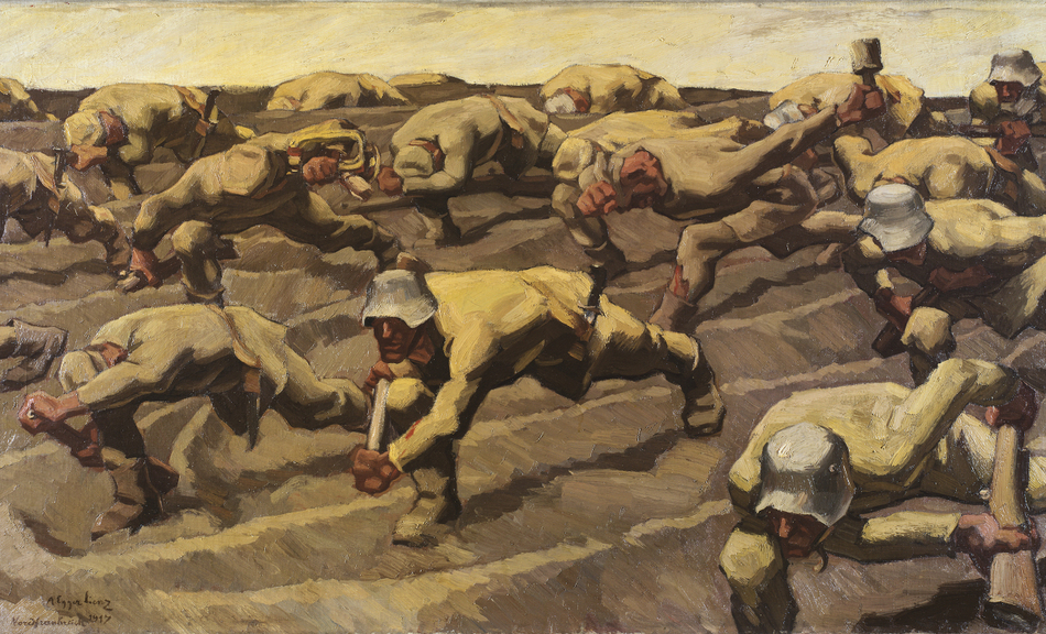 ALBIN EGGER-LIENZ, Northern France 1917, 1917 © Private collection