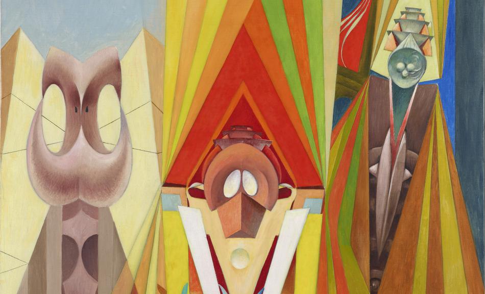 Max Ernst, Festmahl der Götter, 1948, Museum moderner Kunst Stiftung Ludwig, Wien; erworben 1968 © Bildrecht, Wien 2016/Museum moderner Kunst Stiftung Ludwig Wien