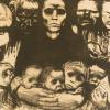 KÄTHE KOLLWITZ, The Survivors. Poster Against the War, commissioned by the International Federation of Trade Unions, no script, 1923 © Private Collection Vienna, Photo: Leopold Museum, Vienna