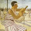 LOTTE LASERSTEIN, Die Tennisspielerin, 1929 © Privatbesitz, Foto: Lotte-Laserstein-Archiv Krausse, Berlin © Bildrecht, Wien 2024