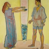 KOLOMAN MOSER, The Love Potion (Tristan and Isolde), 1913/15 © Private Collection, with friendly permission from Leopold Fine Arts | Photo: Leopold Museum, Vienna KOLOMAN MOSER, The Love Potion (Tristan and Isolde), 1913/15 © Private Collection, with friendly permission from Leopold Fine Arts | Photo: Leopold Museum, Vienna