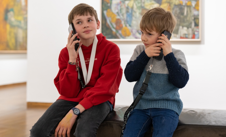 Kinder Audioguide © Leopold Museum, Wien | Foto: Jonas Thiller