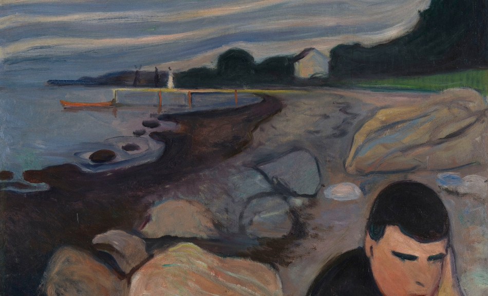 EDVARD MUNCH, Melancholy, c. 1892 © The National Museum of Norway | Photo: Nasjonalmuseet/Børre Høstland EDVARD MUNCH, Melancholy, c. 1892 © The National Museum of Norway | Photo: Nasjonalmuseet/Børre Høstland