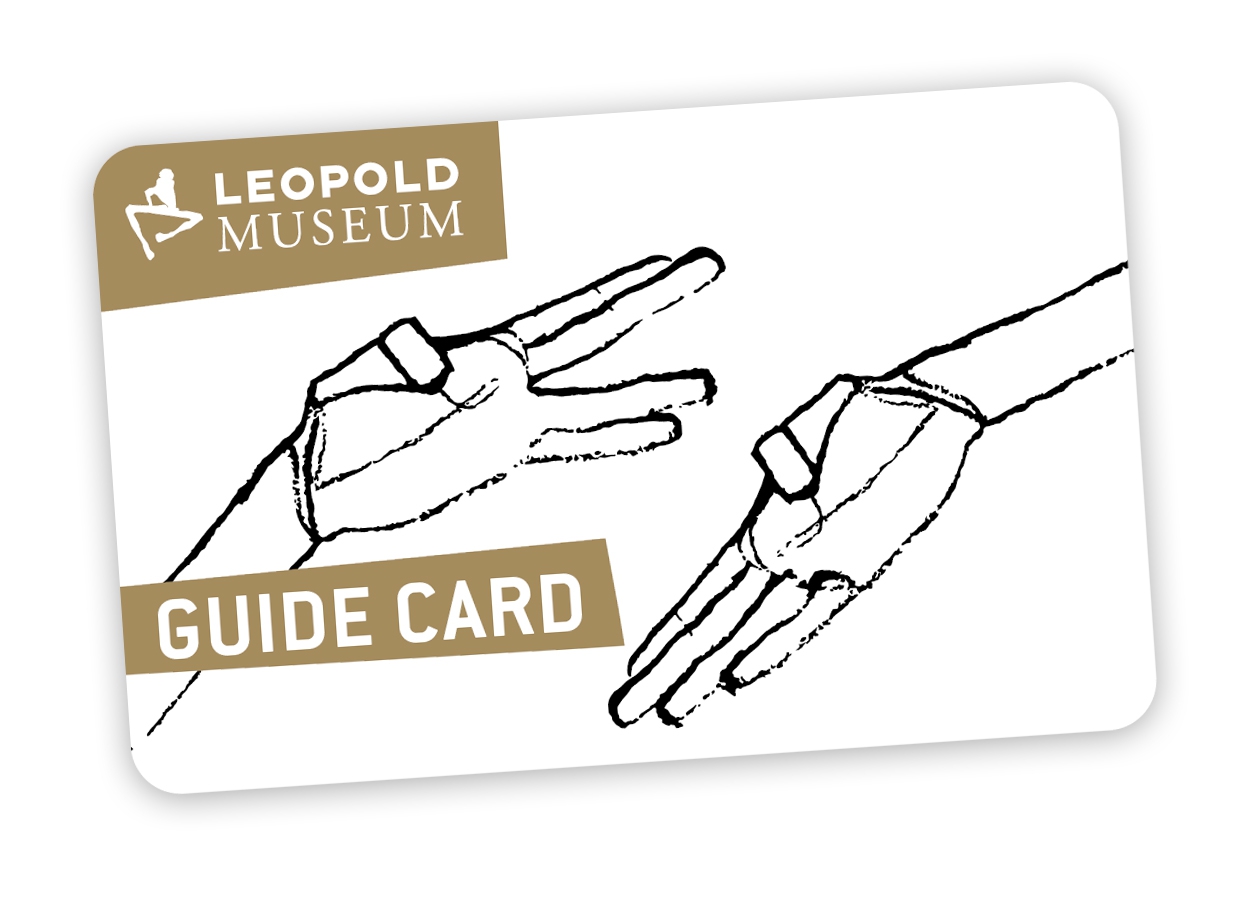 Guide Card ©Leopold Museum